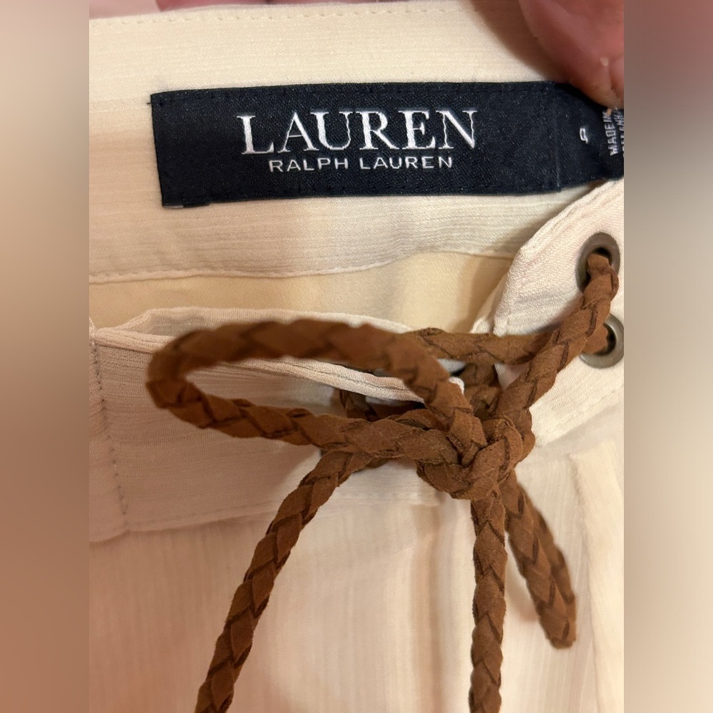 NWT Lauren Ralph Lauren
Crinkle Georgette Skirt Size 4 - Picture 5 of 9